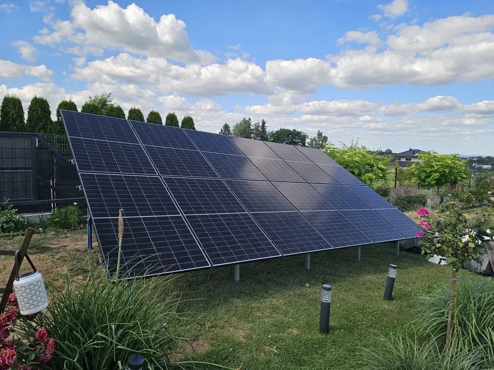 Instalacja gruntowa w ogrodzie
